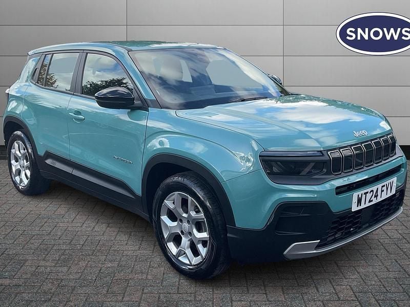 Silver Used 2024 Jeep Avenger Altitude SUV | £16,199 (Fair price) - Image 1/4