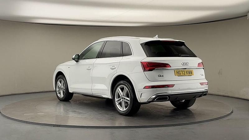 Used Audi Q5 S-Line 204 HP (150 kW) 2022 Ibis white/ibis white SUV