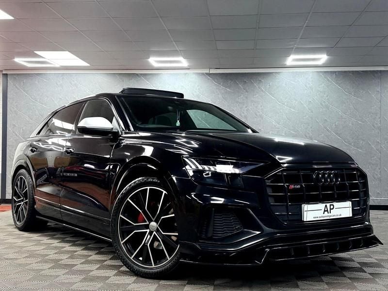 Black Used 2019 Audi SQ8 S-Line SUV | £36,990 - Image 1/4
