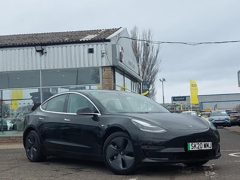 Used Tesla Model 3 Long Range AWD 11 kW (15 HP) 2020 Black Sedan
