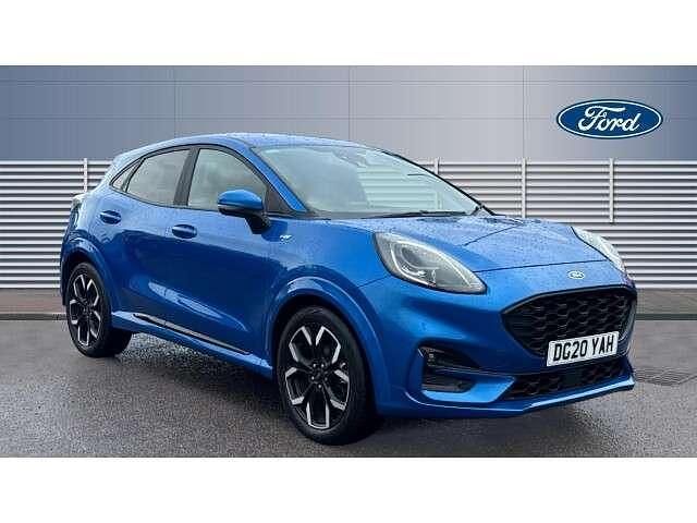 Blue Used 2020 Ford Puma Gen-E ST-Line X SUV | £15,378 (Fair price) - Image 1/4