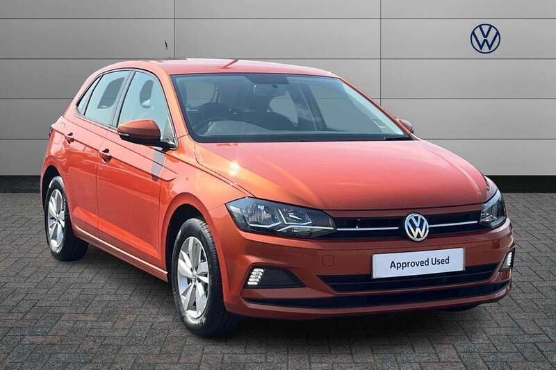Orange Used 2020 VW Polo SE Hatchback | £13,546 (Fair price) - Image 1/4