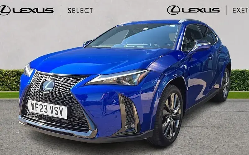 Used Lexus UX Sport Line 184 HP (135 kW) 2022 Azure blue SUV