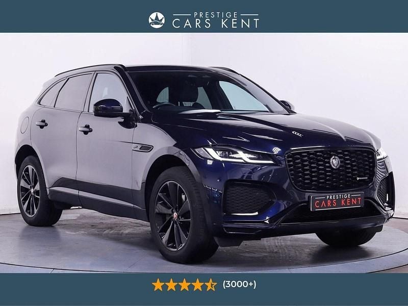 Blue Used 2022 Jaguar F-Pace R-Dynamic SUV | £32,110 (Fair price) - Image 1/4