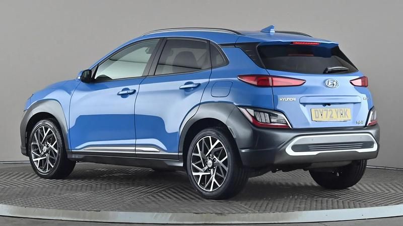 Used Hyundai Kona Premium 141 HP (103 kW) 2022 Blue SUV