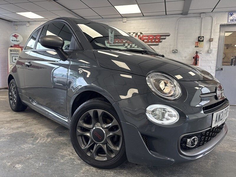 Grey Used 2021 Fiat 500 Sport Hatchback | £9,700 (Fair price) - Image 1/2