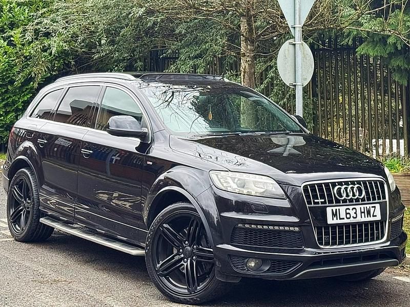 Used Audi Q7 S-line plus 245 HP (180 kW) 2013 Black SUV