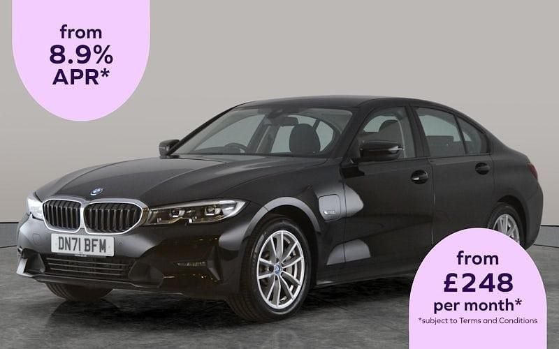 Black Used 2021 BMW 330e Comfort Edition Sedan | £17,676 (Super price) - Image 1/2