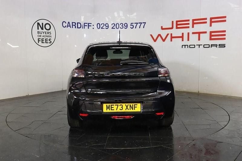 Used Peugeot e-208 Style 100 kW (136 HP) 2024 Black Hatchback