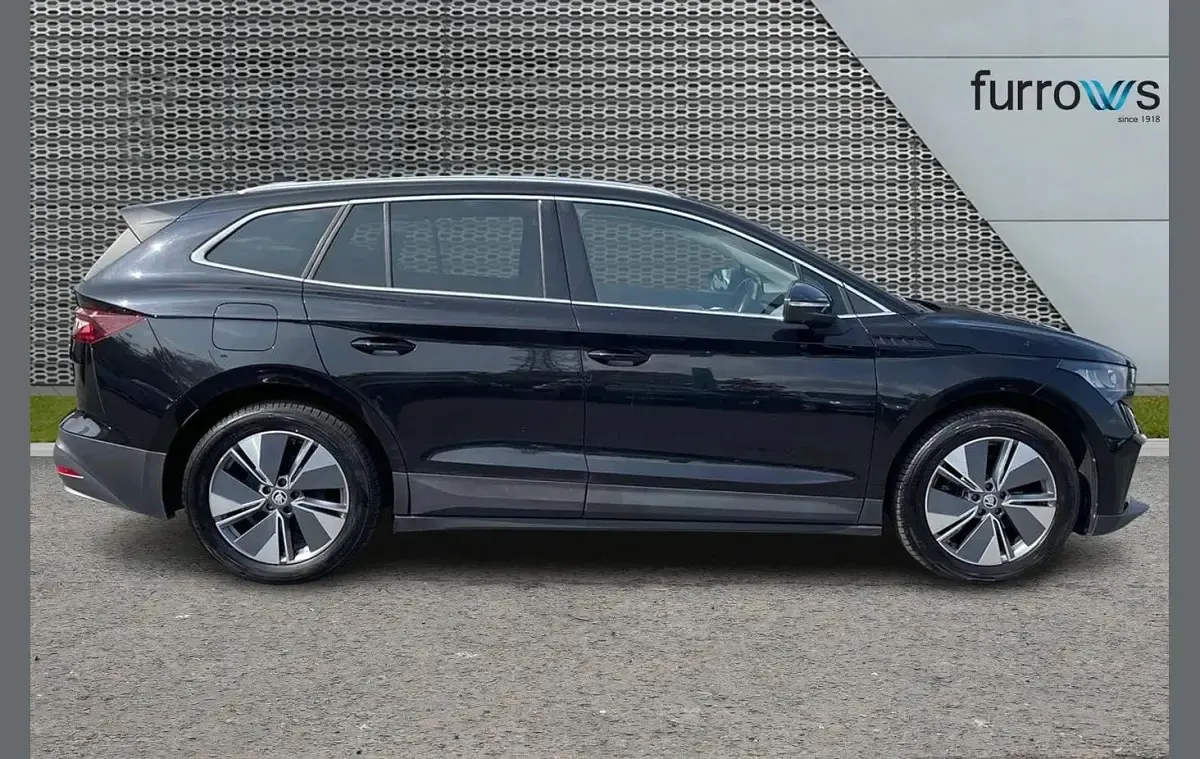Used Skoda Enyaq iV ecoSuite 150 kW (204 HP) 2021 Black SUV