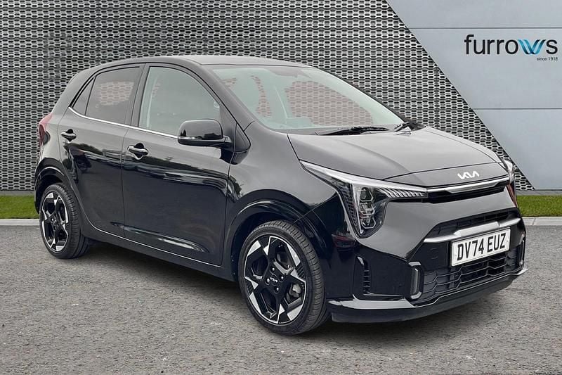 Black Used 2024 Kia Picanto 3 Hatchback | £15,490 (A bit pricey) - Image 1/4