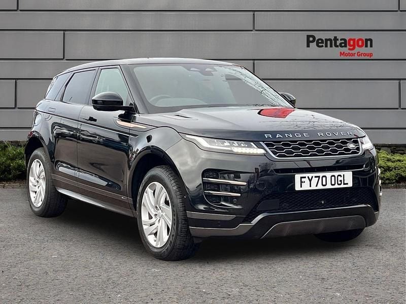 Black Used 2021 Land Rover Range Rover evoque R-Dynamic SUV | £23,295 (Good price) - Image 1/4