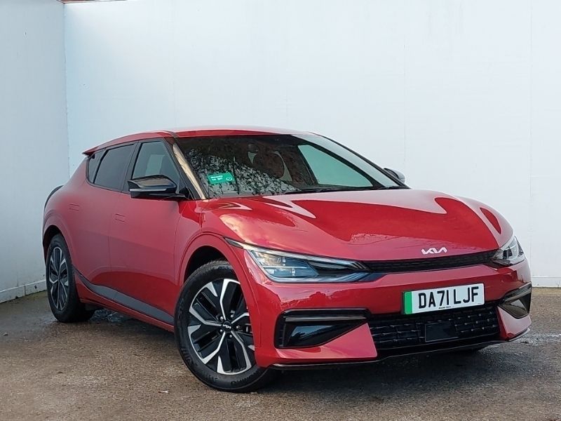 Red Used 2021 Kia EV6 2 SUV | £29,498 (Fair price) - Image 1/4
