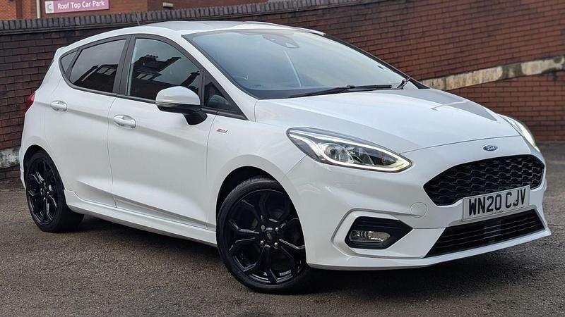Used Ford Fiesta ST-Line 95 HP (69 kW) 2020 White Hatchback