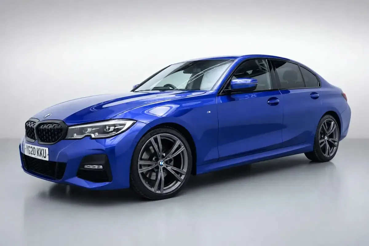 Used BMW 320 M Sport 184 HP (135 kW) 2020 Blue Sedan