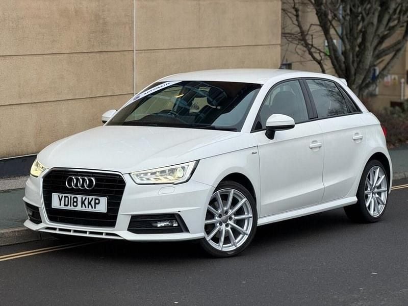 White Used 2018 Audi A1 S-Line Hatchback | £11,995 (Good price) - Image 1/4
