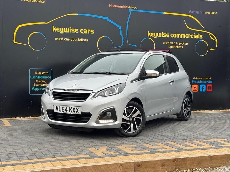Silver Used 2014 Peugeot 108 Allure Hatchback | £5,690 (Fair price) - Image 1/4