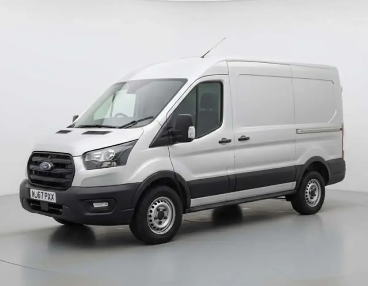Used Ford Transit 130 HP (95 kW) 2017 Silver Van