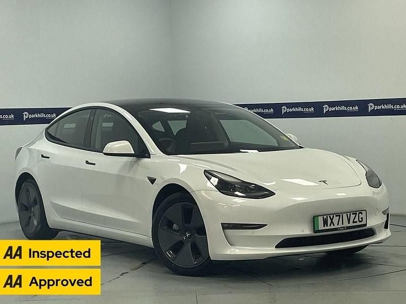 White Used 2021 Tesla Model 3 Long Range AWD Sedan | £15,870 (Fair price) - Image 1/4