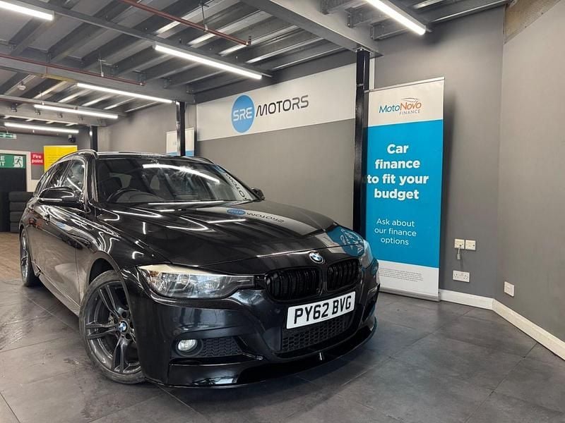 Black Used 2012 BMW 320 M Sport Estate | £6,495 (A bit pricey) - Image 1/4