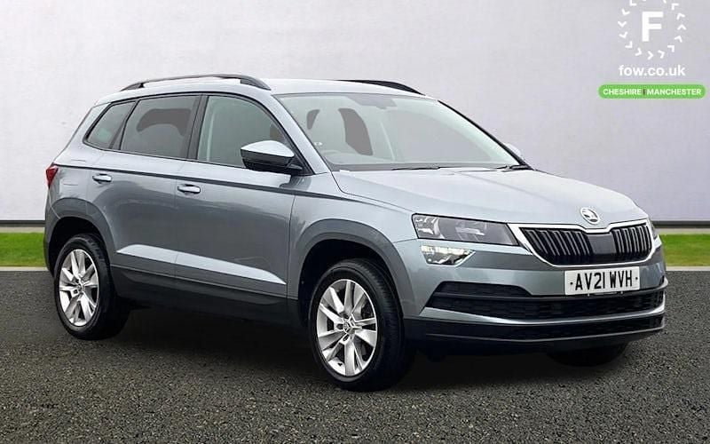 Grey Used 2021 Skoda Karoq SE Technology SUV | £16,899 (Fair price) - Image 1/4