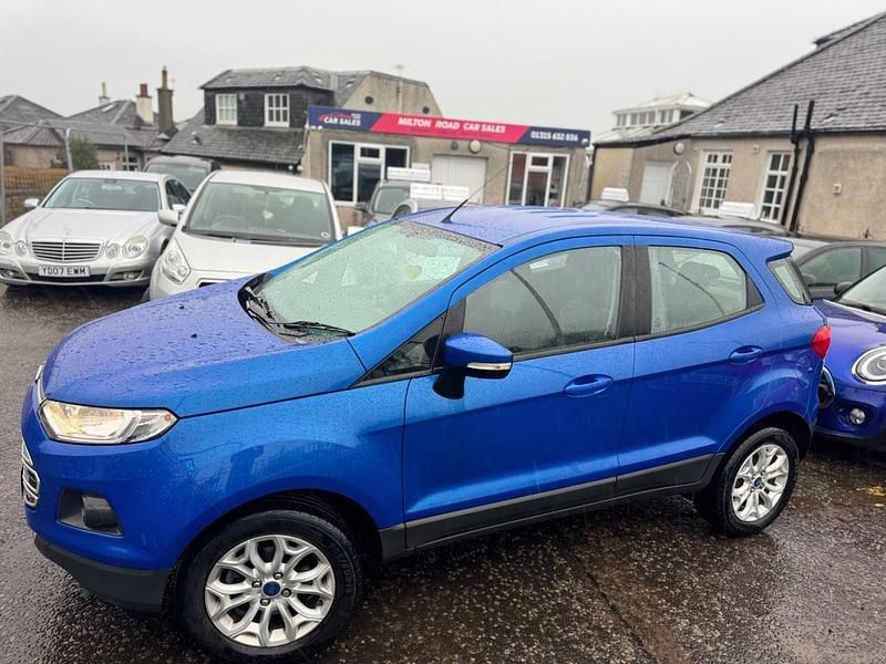 Used Ford Ecosport Zetec 2015 Blue SUV