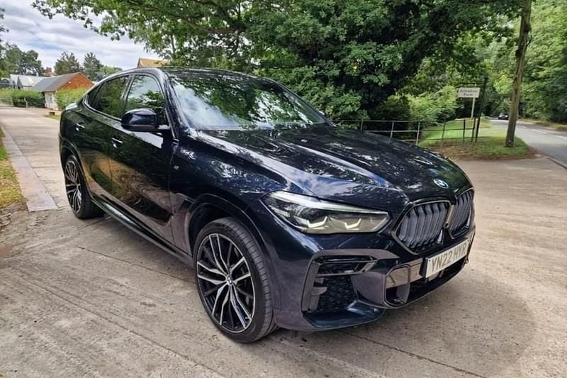 Black Used 2022 BMW X6 M Sport SUV | £38,950 (Good price) - Image 1/1