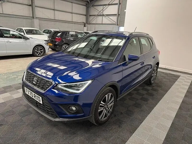 Begagnad Seat Arona XCELLENCE 115 HK (84 kW) 2020 Blå SUV