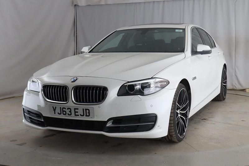 Used BMW 520 Impressive 2013 White Sedan