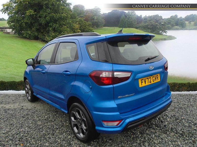 Used Ford Ecosport ST-Line 125 HP (91 kW) 2022 Blue SUV