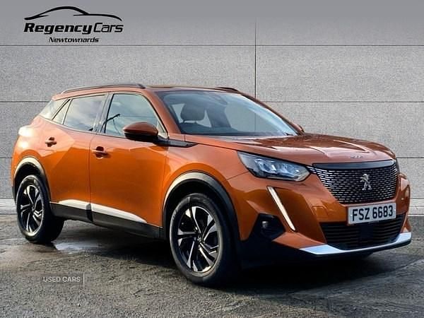 Orange Used 2022 Peugeot 2008 Allure Premium SUV | £14,395 (Fair price) - Image 1/4
