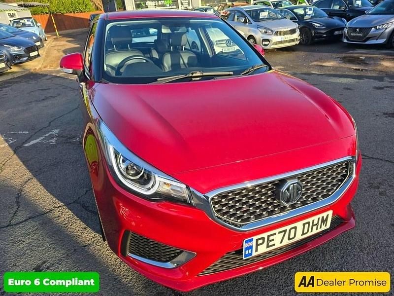 Usado MG MG3 Exclusive 106 HP (77 kW) 2020 Vermelho Citadino