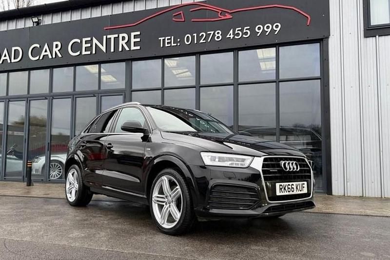 Used Audi Q3 S-line plus 184 HP (135 kW) 2016 Black SUV
