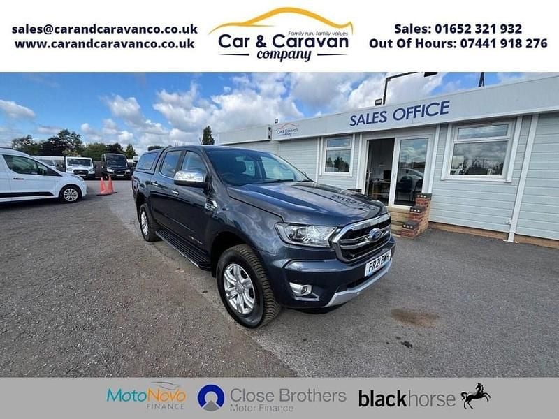 Grey Used 2021 Ford Ranger Limited Pickup | £13,950 (Super price) - Image 1/4