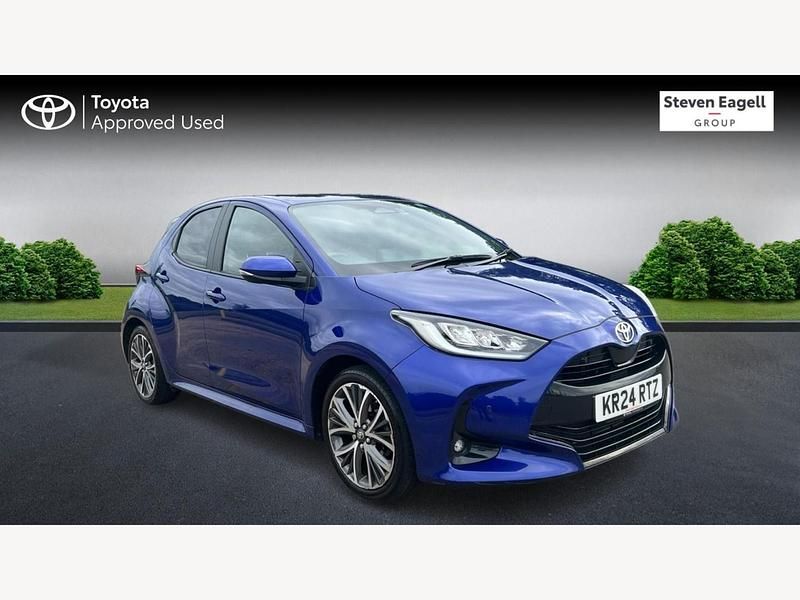 Blue Used 2024 Toyota Yaris Hybrid Hatchback | £20,802 (A bit pricey) - Image 1/3