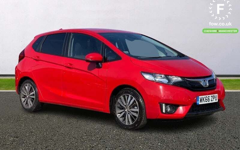 Red Used 2017 Honda Jazz EX Hatchback | £11,699 (Fair price) - Image 1/4