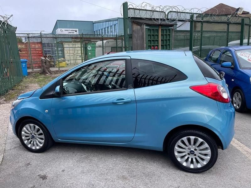 Used Ford Ka Zetec 2013 Blue Hatchback