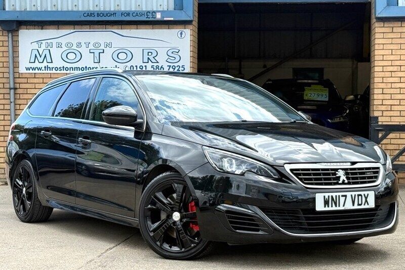 Black Used 2017 Peugeot 308 GTi Estate | £7,995 (Good price) - Image 1/1