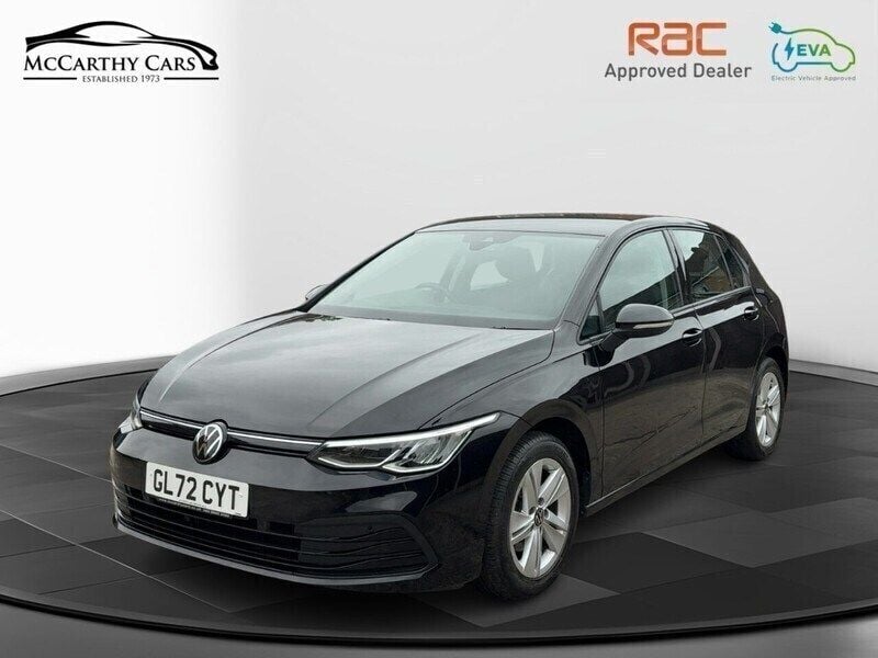 Black Used 2022 VW Golf VIII Life Hatchback | £15,795 (Fair price) - Image 1/2