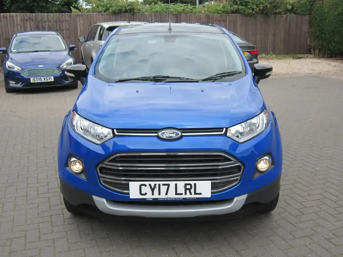 Used Ford Ecosport Titanium S 2017 Blue SUV
