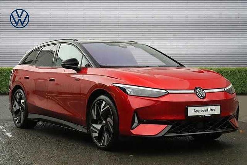 New VW ID.7 GTX 250 kW (340 HP) 2025 Red Estate