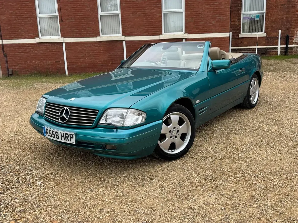 Used Mercedes SL320 1998 Green Cabriolet