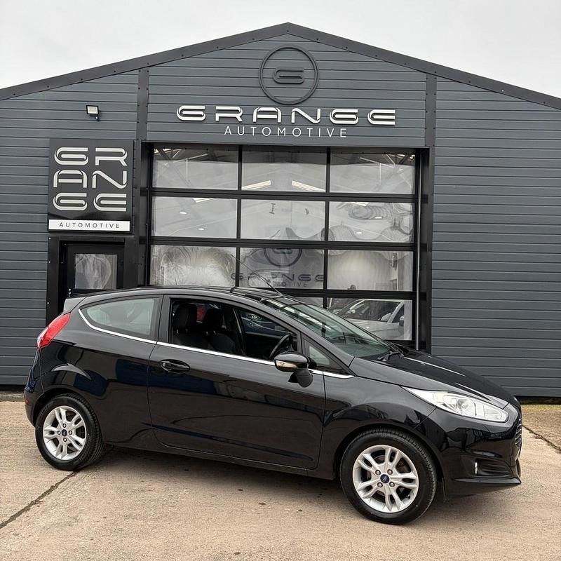 Used Ford Fiesta Zetec 2014 Black Hatchback