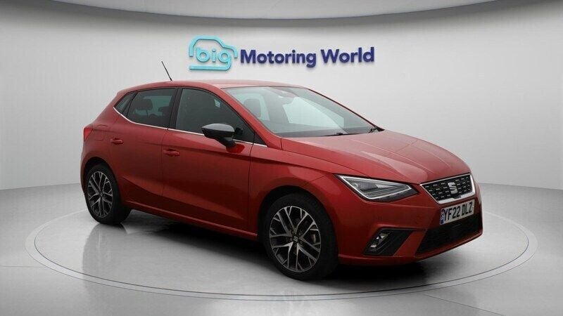Red Used 2022 Seat Ibiza XCELLENCE Lux Hatchback | £15,500 (Good price) - Image 1/4
