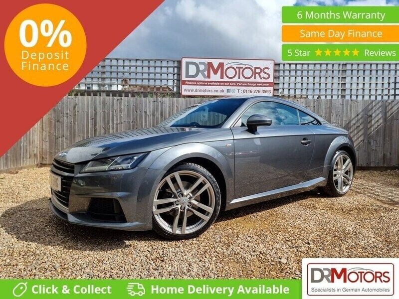 Grey Used 2016 Audi TT S-Line Coupe | £9,640 (Fair price) - Image 1/4