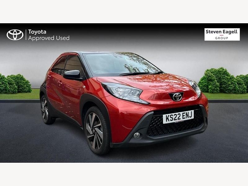 Red Used 2022 Toyota Aygo Hatchback | £15,287 (Fair price) - Image 1/3