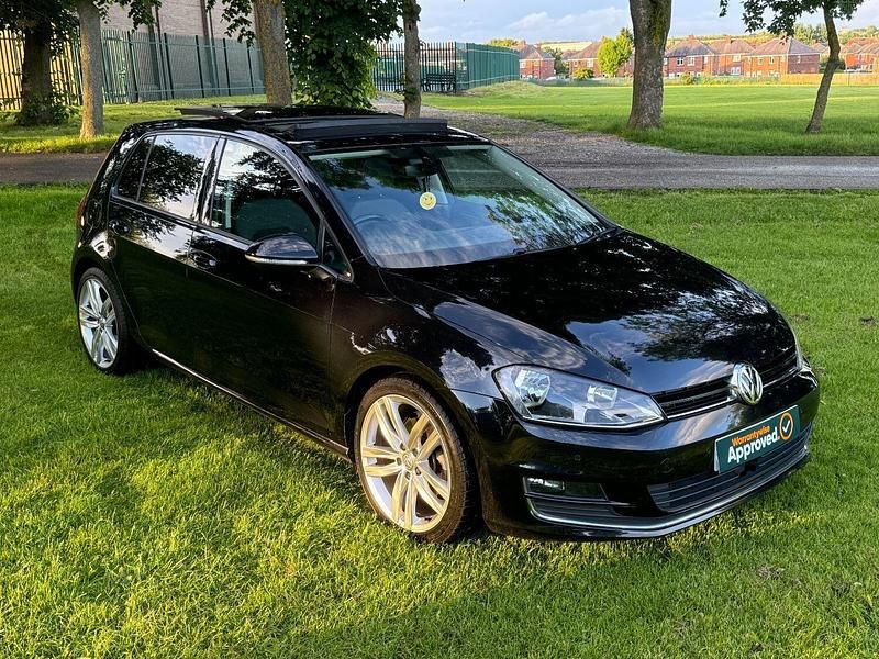Used VW Golf VII GT 2016 Black Hatchback