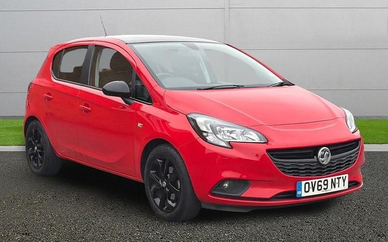 Used Vauxhall Corsa 75 HP (55 kW) 2019 Red Hatchback