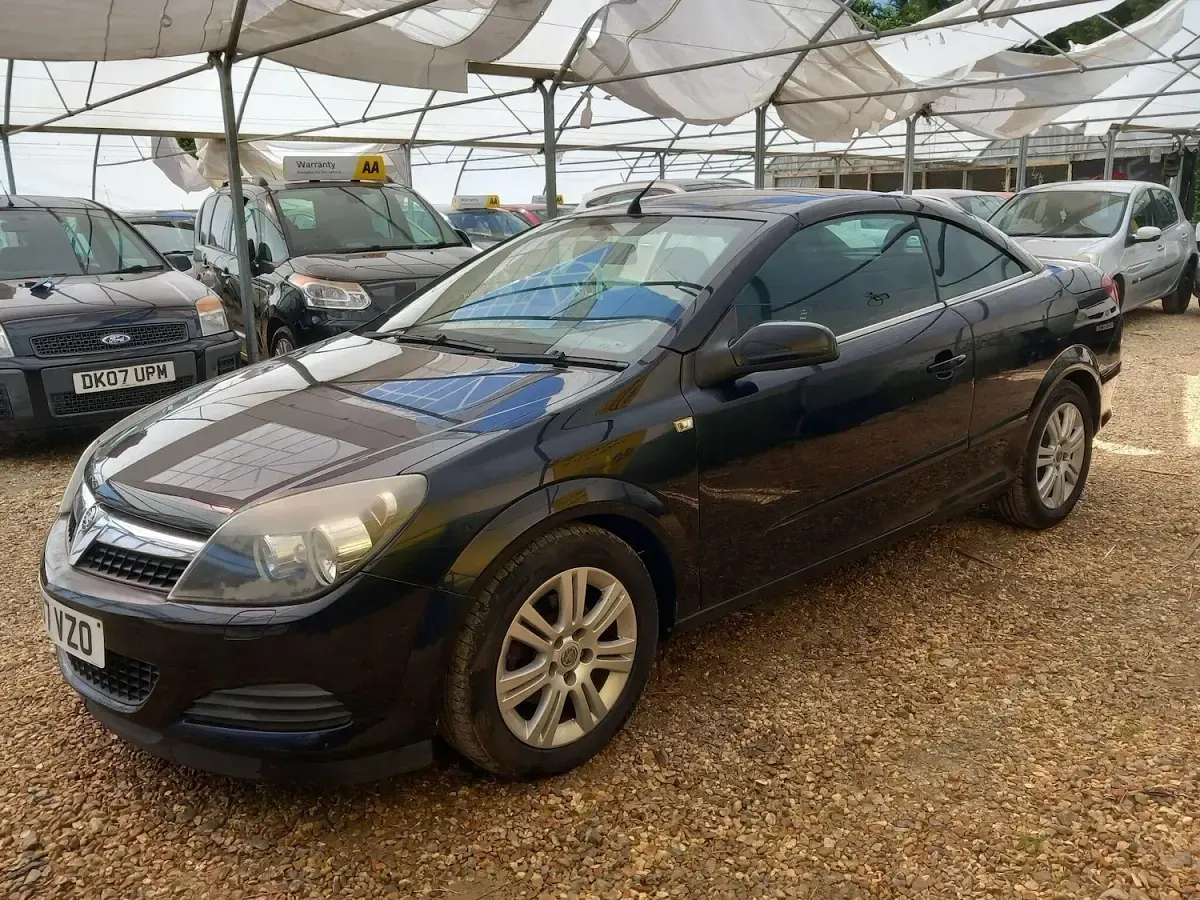 Used Vauxhall Astra Cabriolet 2007 Black Cabriolet