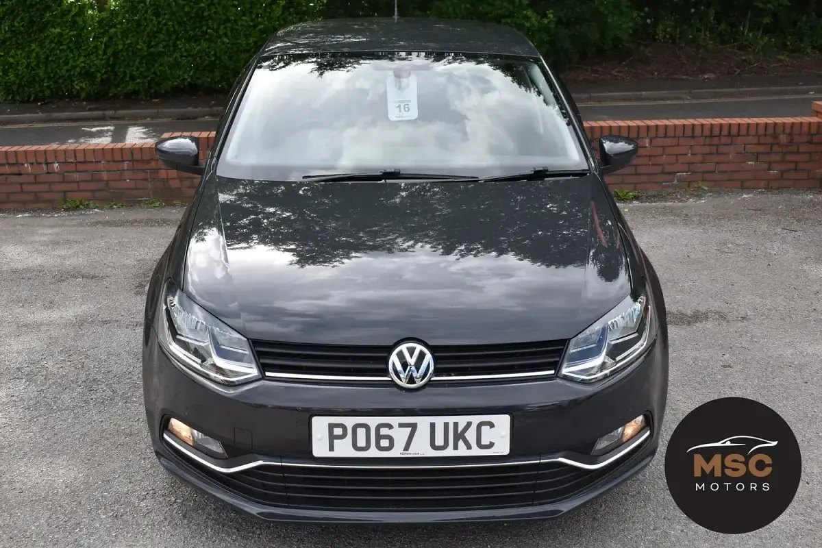 Used VW Polo Edition 90 HP (66 kW) 2017 Grey Hatchback